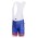 Lampre ISD Pro Team Kurz Trägerhose blau roze EZCU7