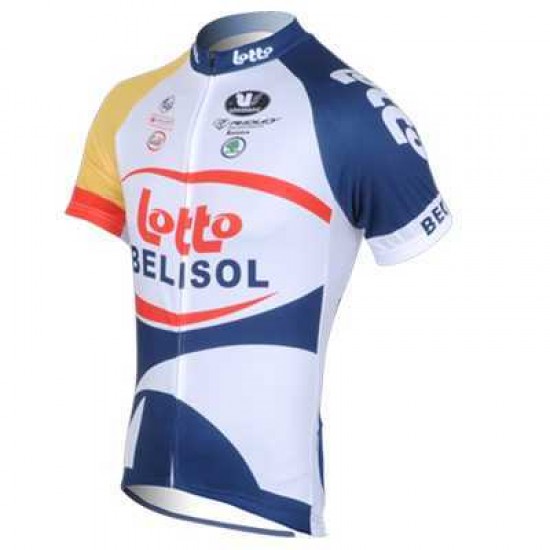 2013 Lotto Belison outlet Fahrradtrikot Radsport weiß blau EK33R 2013 Lotto Belison outlet Fahrradtrikot Radsport weiß blau EK33R