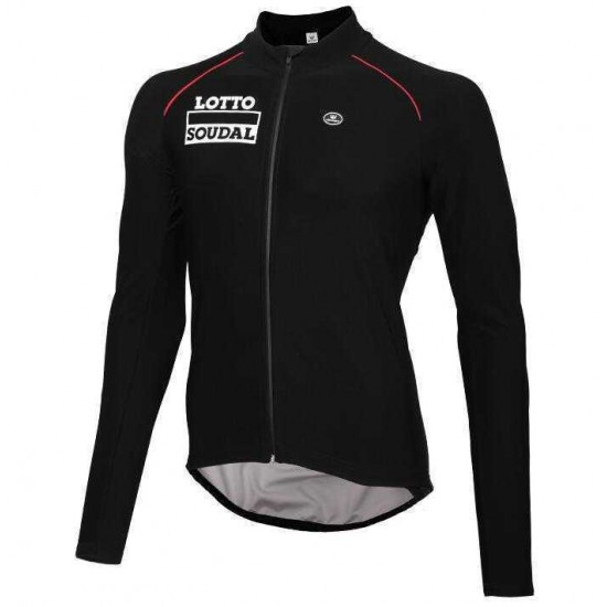 2016 LOTTO SOUDAL Fahrradbekleidung Radtrikot Langarm vliezen Schwarz 4QA2V 2016 LOTTO SOUDAL Fahrradbekleidung Radtrikot Langarm vliezen Schwarz 4QA2V