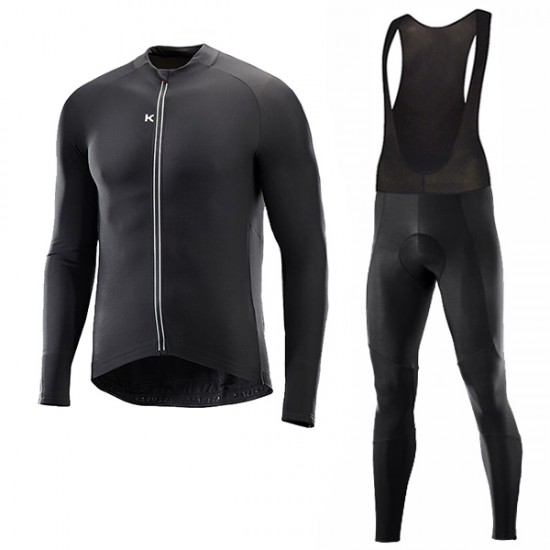2018 Katusha Schwarz Fahrradbekleidung Set Langarmtrikot+Lange Trägerhose 8KNGZ 2018 Katusha Schwarz Fahrradbekleidung Set Langarmtrikot+Lange Trägerhose 8KNGZ