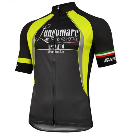 Santini Lungomare-gelb 2018 Fahrradbekleidung Radtrikot 2IOTV Santini Lungomare-gelb 2018 Fahrradbekleidung Radtrikot 2IOTV