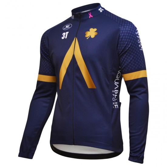 Aqua Blue Sport 2018 Fahrradbekleidung Radtrikot Langarm GMZTX Aqua Blue Sport 2018 Fahrradbekleidung Radtrikot Langarm GMZTX