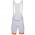 Cipollini Easy weiß oranje Kurz Trägerhose GLNQR