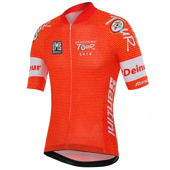 Deutschland Tour 2018 Rot Fahrradbekleidung Radtrikot 75E4Y Deutschland Tour 2018 Rot Fahrradbekleidung Radtrikot 75E4Y