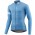 Giant Podium Fahrradbekleidung Radtrikot Langarm cyan/white GC2VG