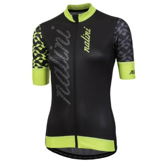 Nalini AHS Stilosa black/yellow Damen Fahrradbekleidung Radtrikot 5GCEY Nalini AHS Stilosa black/yellow Damen Fahrradbekleidung Radtrikot 5GCEY