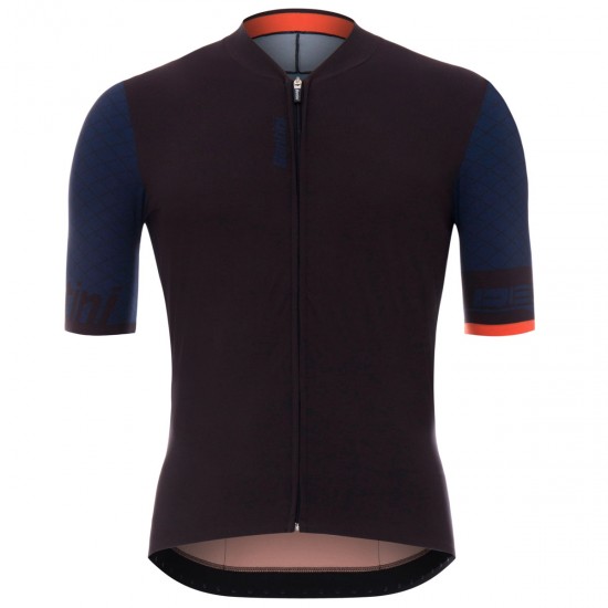 Santini Redux Schwarz Fahrradbekleidung Radtrikot D0ZU3 Santini Redux Schwarz Fahrradbekleidung Radtrikot D0ZU3