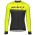 SCOTT RC PRO Fahrradbekleidung Radtrikot Langarm sulphur yellow/black GW65A