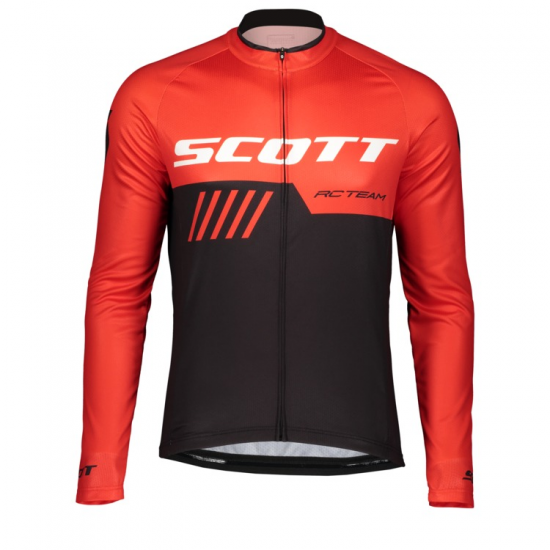 Scott RC TEAM 10 Fahrradbekleidung Radtrikot Langarm fiery red/black G6JQH Scott RC TEAM 10 Fahrradbekleidung Radtrikot Langarm fiery red/black G6JQH