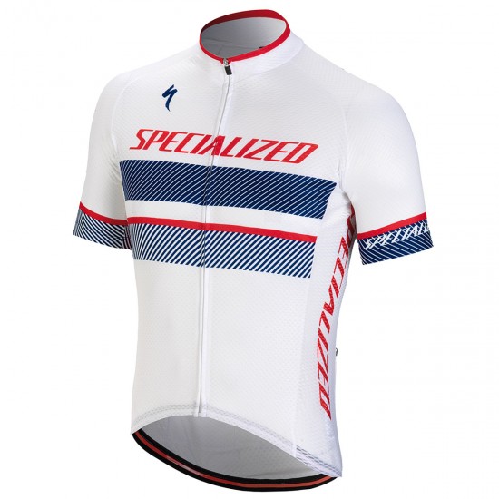 Specialized RBX Comp Logo-weiß blau Fahrradbekleidung Radtrikot 94FGP Specialized RBX Comp Logo-weiß blau Fahrradbekleidung Radtrikot 94FGP