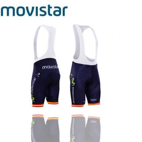 2016 Movistar Kurz Trägerhose 8CAMK 2016 Movistar Kurz Trägerhose 8CAMK