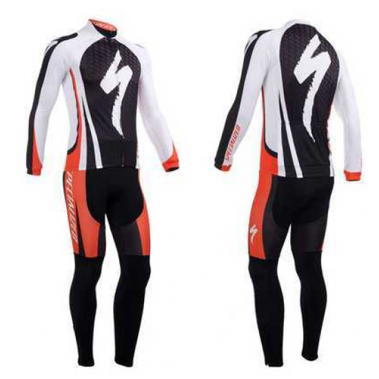 Specialized S-Works 2014 Fahrradbekleidung Set Langarmtrikot+Lange Radhose Schwarz weiß DO839 Specialized S-Works 2014 Fahrradbekleidung Set Langarmtrikot+Lange Radhose Schwarz weiß DO839