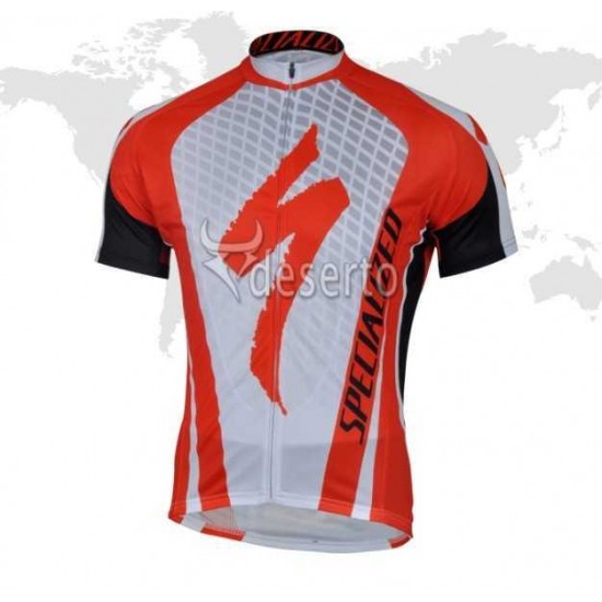 Specialized outlet Fahrradtrikot Radsport weiß Rot Schwarz 2013 E9BNY