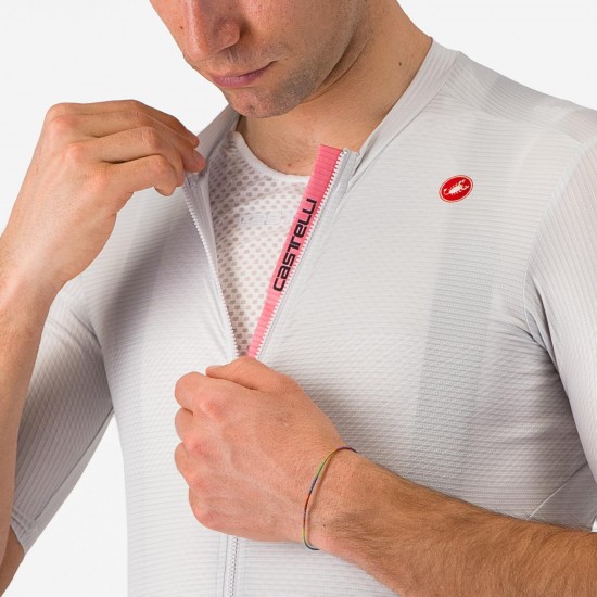 Bekleidung Herren Trofeo Giro d'Italia 2024 Trikot-Silbergrau Bekleidung Herren Trofeo Giro d'Italia 2024 Trikot-Silbergrau