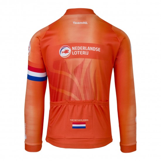 Bekleidung Herren Hollandisch Nationalen Agu langarmtrikot 2024 Bekleidung Herren Hollandisch Nationalen Agu langarmtrikot 2024