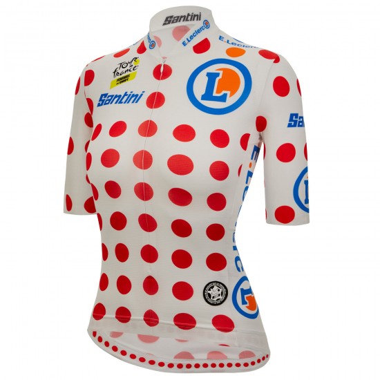 Bekleidung Damen Tour de France 2024 Pois frau trikot Bekleidung Damen Tour de France 2024 Pois frau trikot
