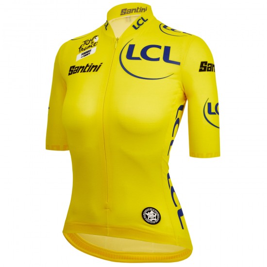 Bekleidung Damen Gelbes Trikot Damen Tour de France 2024 Bekleidung Damen Gelbes Trikot Damen Tour de France 2024