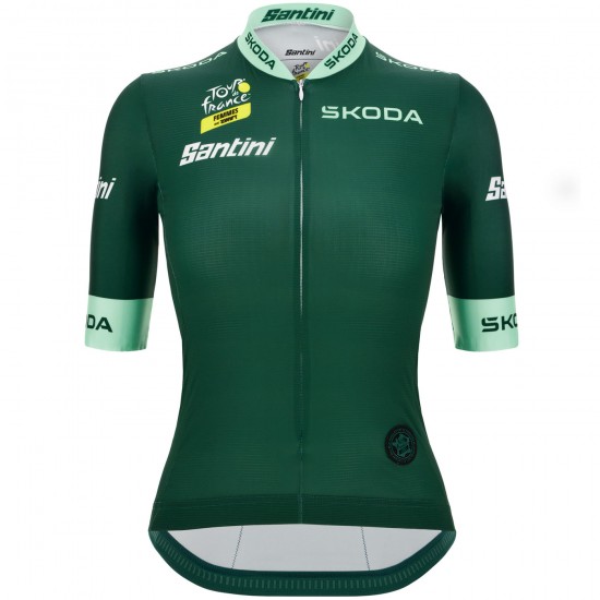 Bekleidung Damen Tour de France 2024 Grun frau trikot Bekleidung Damen Tour de France 2024 Grun frau trikot