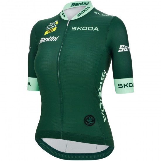 Bekleidung Damen Tour de France 2024 Grun frau trikot Bekleidung Damen Tour de France 2024 Grun frau trikot