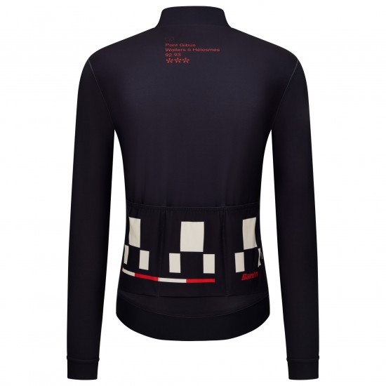 Bekleidung Herren Santini Paris Roubaix langarmtrikot 2025 Bekleidung Herren Santini Paris Roubaix langarmtrikot 2025
