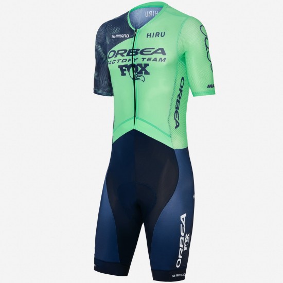 Bekleidung Herren Hiru Orbea Factory Team 2025 Lab Race einteiler Bekleidung Herren Hiru Orbea Factory Team 2025 Lab Race einteiler