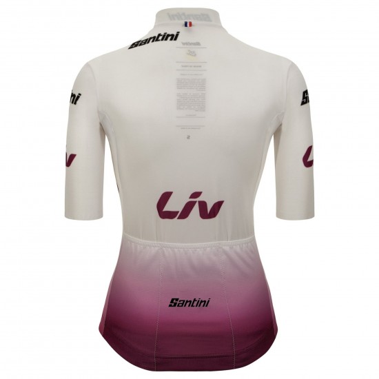 Bekleidung Damen Weiße frau trikot Tour de France 2025 Fan Line Bekleidung Damen Weiße frau trikot Tour de France 2025 Fan Line