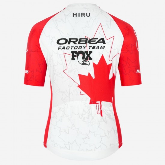Bekleidung Damen Hiru Orbea Factory Team 2025 Core frau trikot-Kanadische Meisterin Bekleidung Damen Hiru Orbea Factory Team 2025 Core frau trikot-Kanadische Meisterin