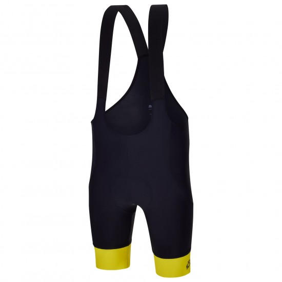 Bekleidung Herren Santini Gelb Tour de France tragerhose 2025 Bekleidung Herren Santini Gelb Tour de France tragerhose 2025