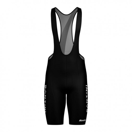 Bekleidung Herren Santini Squadra Corse 2025 tragerhose-Schwarz Bekleidung Herren Santini Squadra Corse 2025 tragerhose-Schwarz