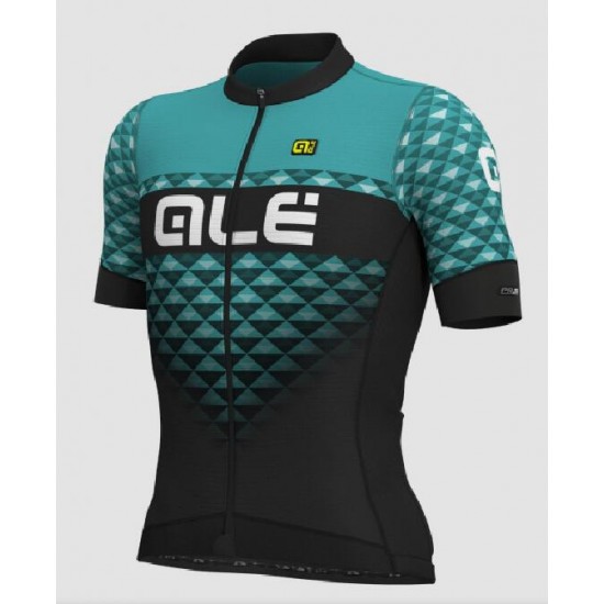 Ale PR-S Hexa Radtrikot kurzarm schwarz-türkis L13351319-02 Ale PR-S Hexa Radtrikot kurzarm schwarz-türkis L13351319-02