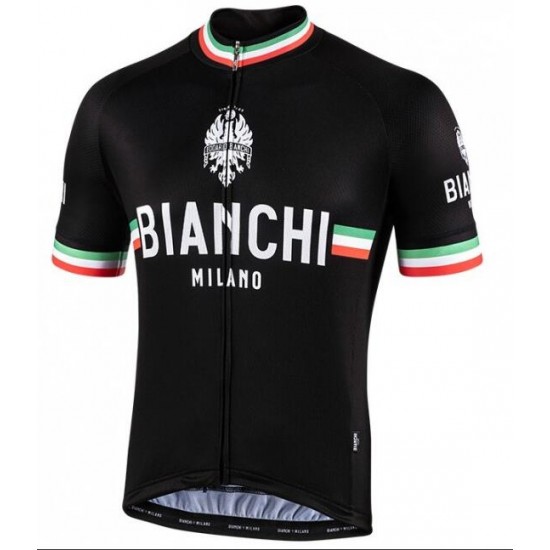 BIANCHI MILANO Isalle 2020 Radtrikot kurzarm Schwarz BIANCHI MILANO Isalle 2020 Radtrikot kurzarm Schwarz