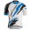2016 Bontrager Fahrradbekleidung Radtrikot weiß blau P5CTP