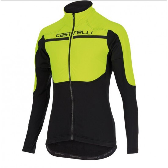 2016 Castelli Secondo Strato Fahrradbekleidung Radtrikot Langarmen gelb Schwarz S4B1F 2016 Castelli Secondo Strato Fahrradbekleidung Radtrikot Langarmen gelb Schwarz S4B1F