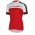 2016 Castelli Velocissimo Fahrradbekleidung Radtrikot Rot weiß Q94LV