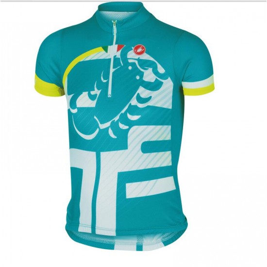 2016 Castelli Kinderen Veleno Fahrradbekleidung Radtrikot blau MQIF6 2016 Castelli Kinderen Veleno Fahrradbekleidung Radtrikot blau MQIF6
