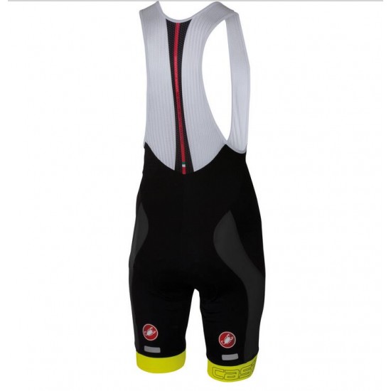 2016 Castelli Velocissimo Kurz Trägerhose gelb Schwarz ZEHNO 2016 Castelli Velocissimo Kurz Trägerhose gelb Schwarz ZEHNO