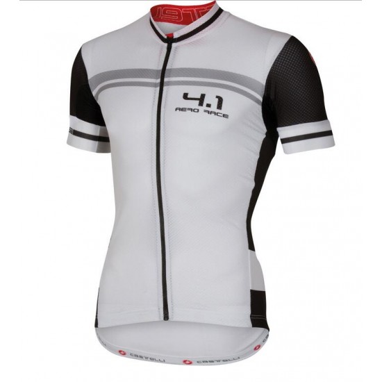 2016 Castelli Free Aero Race 4.1 Fahrradbekleidung Radtrikot weiß WHMH4 2016 Castelli Free Aero Race 4.1 Fahrradbekleidung Radtrikot weiß WHMH4