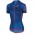 2016 Castelli vrouwen Anima Fahrradbekleidung Radtrikot blau Rot JS6LX