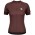 Damen SCOTT ENDURANCE 10 Radtrikot kurzarm Braun 2020