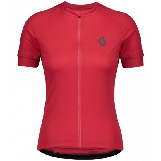 Damen SCOTT ENDURANCE 10 Radtrikot kurzarm Rosa 2020