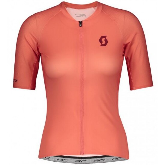 Damen SCOTT RC Premium 2020 Radtrikot kurzarm Rosa Damen SCOTT RC Premium 2020 Radtrikot kurzarm Rosa