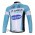 Omega Pharma Quick Step Pro Team Radtrikot Langarm blau weiß JMUKG