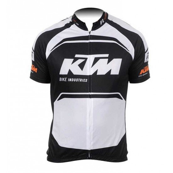 2015 KTM Pro team Schwarz weiß Fahrradtrikot Radsport P287F 2015 KTM Pro team Schwarz weiß Fahrradtrikot Radsport P287F