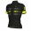 Ale Graphics PRR Strada-Schwarz gelb Fahrradbekleidung Radtrikot WWYLU