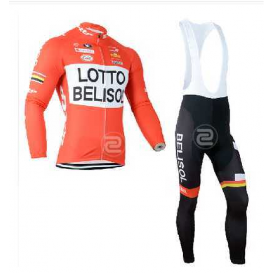2014 Lotto Belisol Fahrradbekleidung Set Langarmtrikot+Lange Trägerhose MG799 2014 Lotto Belisol Fahrradbekleidung Set Langarmtrikot+Lange Trägerhose MG799