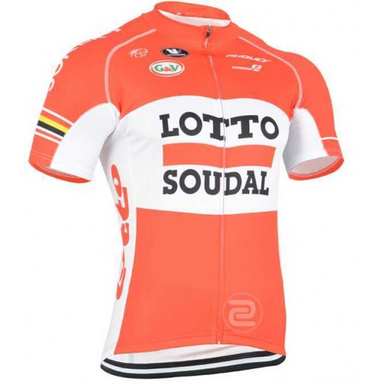 2015 Lotto Soudal Fahrradtrikot Radsport NEG18 2015 Lotto Soudal Fahrradtrikot Radsport NEG18