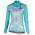 BIANCHI MILANO Damen Cornedo celeste Fahrradbekleidung Radtrikot Langarm VAE70