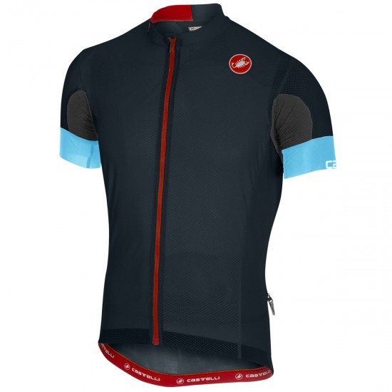 Castelli Aero Race 4.1 Solid blau Fahrradbekleidung Radtrikot WU0GC Castelli Aero Race 4.1 Solid blau Fahrradbekleidung Radtrikot WU0GC