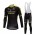 Mitchelton Scott 2018 Fahrradbekleidung Set Langarmtrikot+Lange Trägerhose TGX0J
