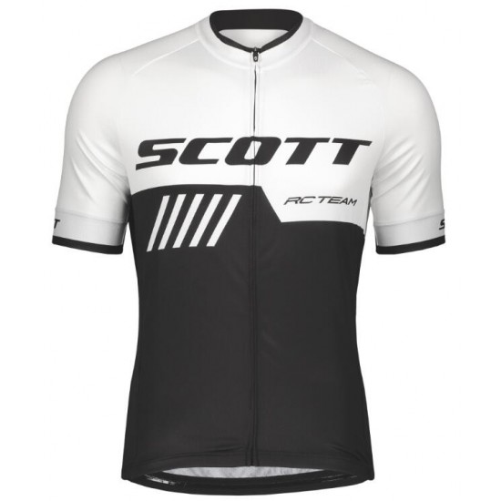 Scott RC TEAM 10 Fahrradbekleidung Radtrikot white/black TTY7A Scott RC TEAM 10 Fahrradbekleidung Radtrikot white/black TTY7A